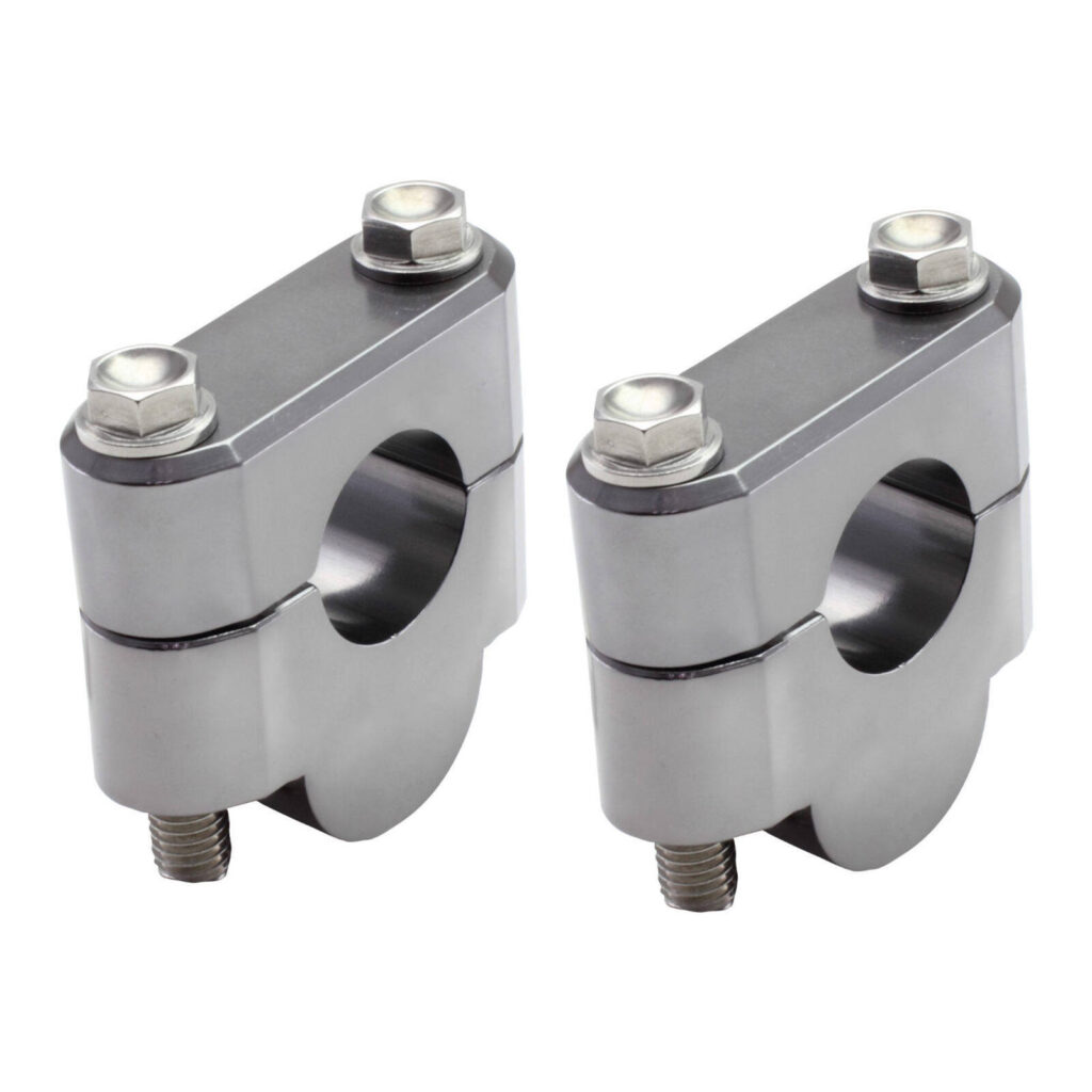 Zeta Bar Rise Kit - Height 19mm, 22.2mm Bar - Ti-Colour