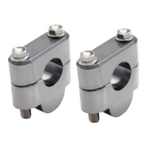 Zeta Bar Rise Kit - Height 19mm, 22.2mm Bar - Ti-Colour - Image 1