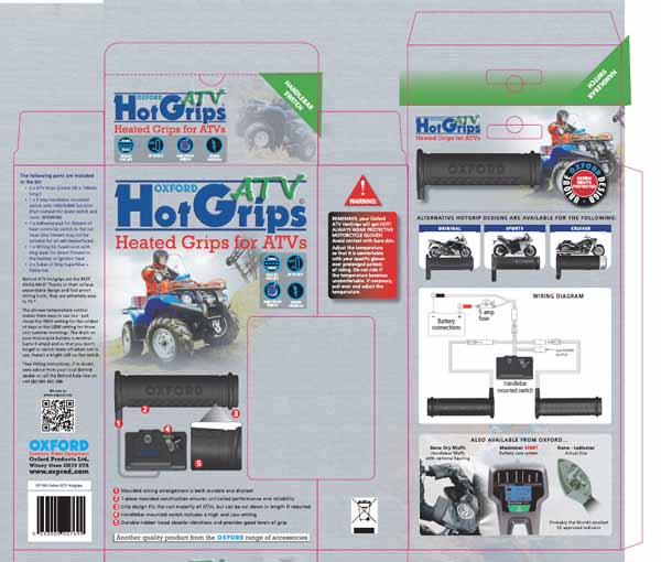 Oxford Hot Grips ATV