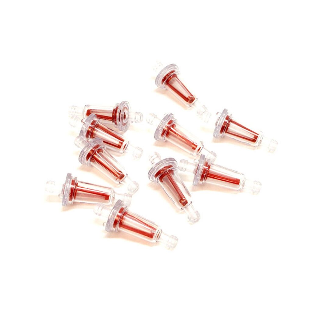 WHITES FUEL FILTER SML CONE 6mm hose (PKT = 10)