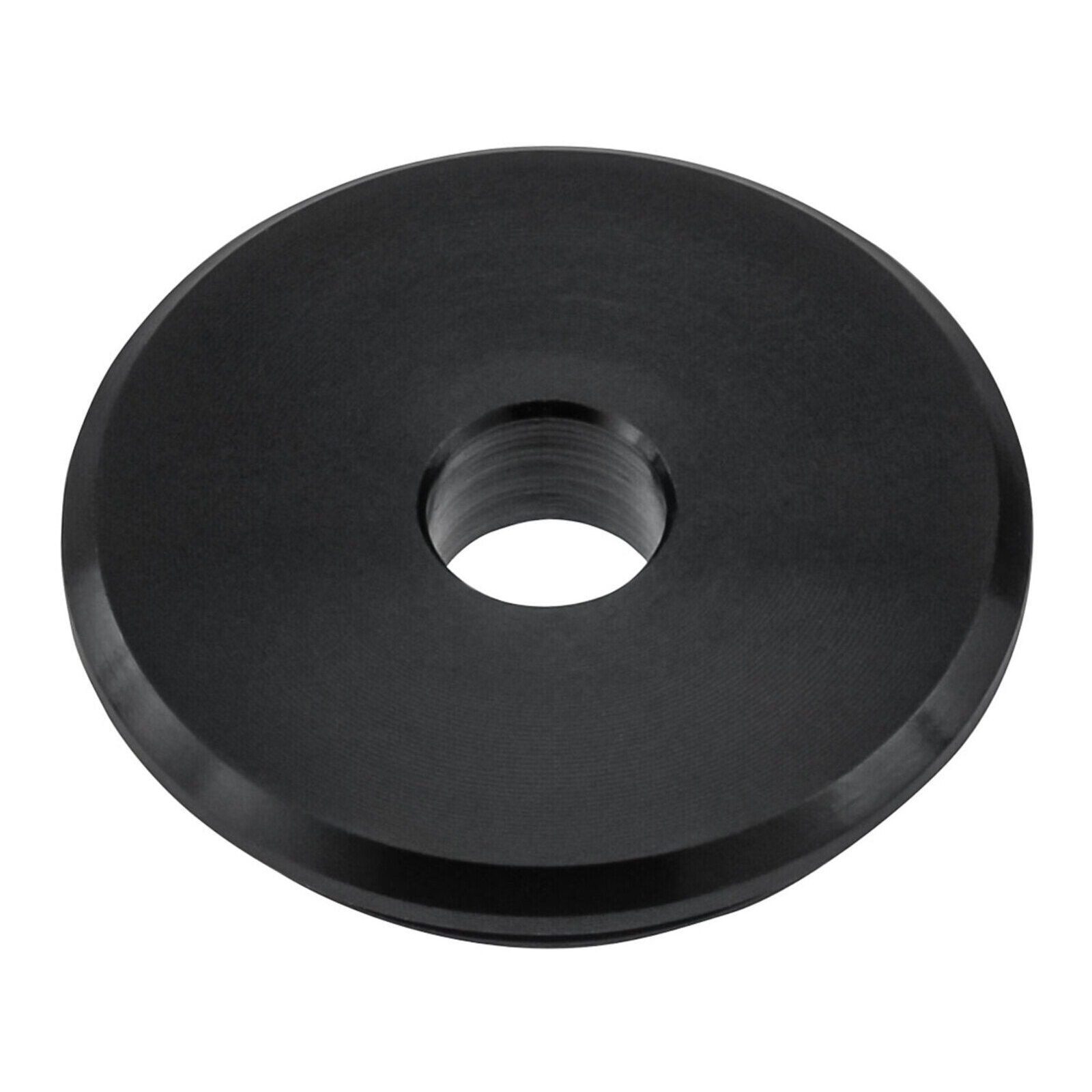 Zeta Aluminium Throttle Tube Replacement End Plug with O-Ring - Black - Image 2