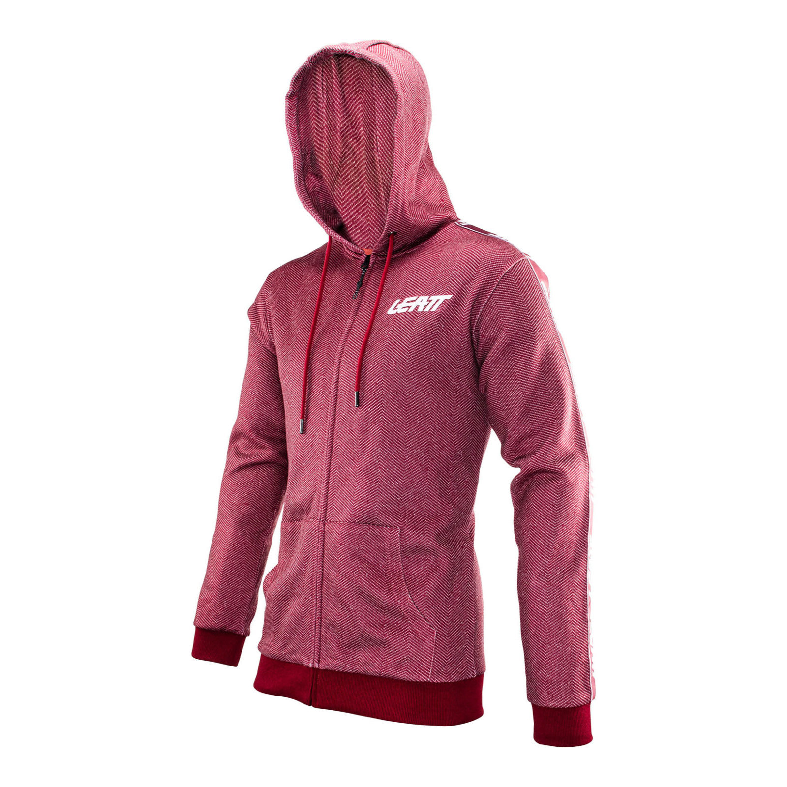 Leatt Premium Zip Hoodie - Ruby - Image 2
