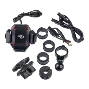 Rocky Creek Motoplug Phone Holder & Charger - Wireless & USB-C - Image 5