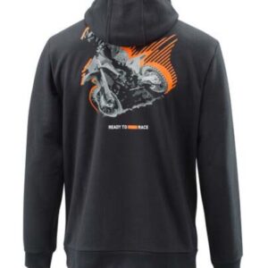 KTM MX Hoodie Black - Image 2
