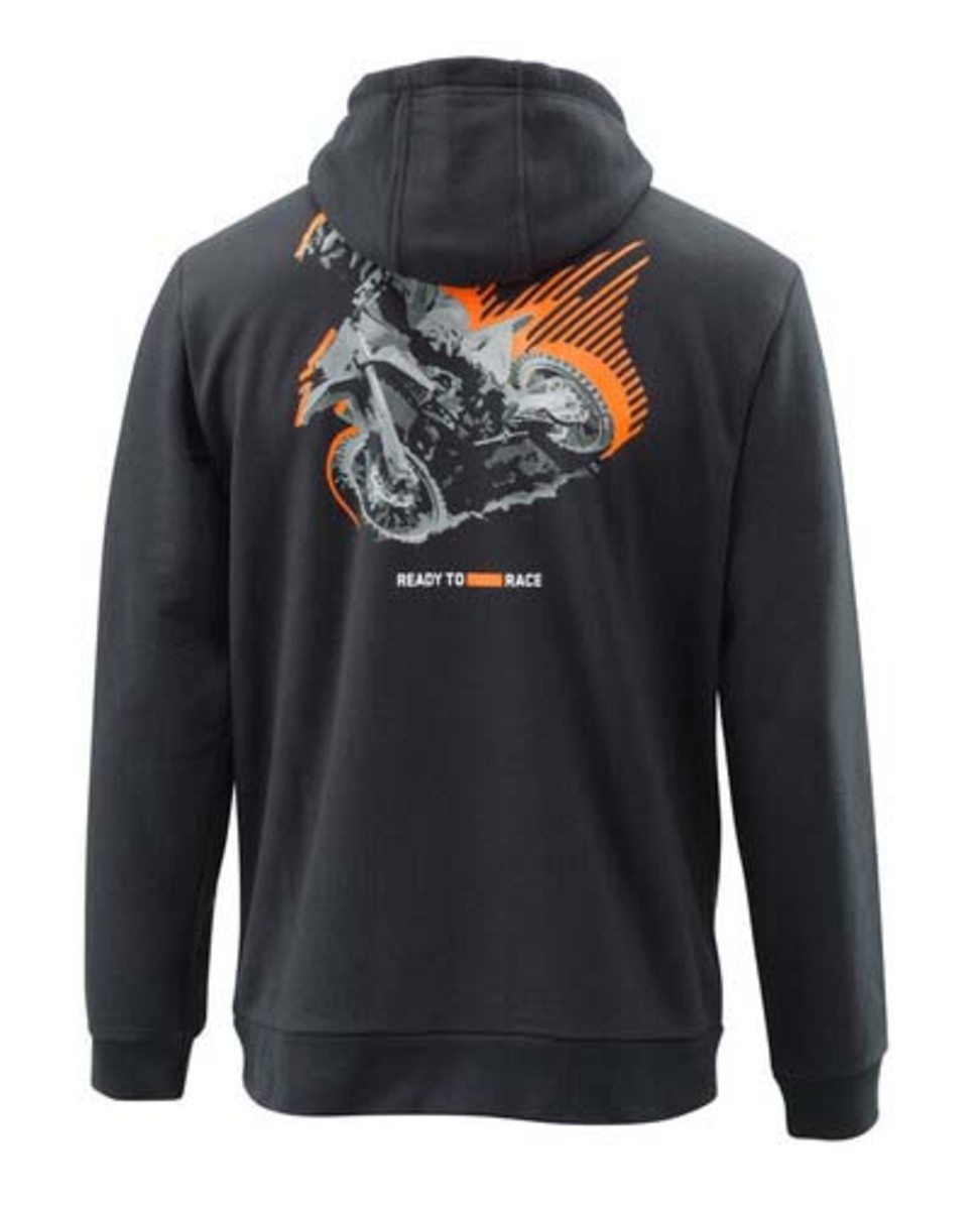 KTM MX Hoodie Black - Image 2