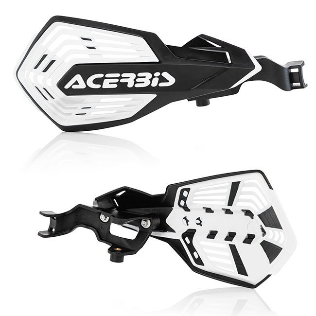 K-Future Handguards Black/White Acerbis
