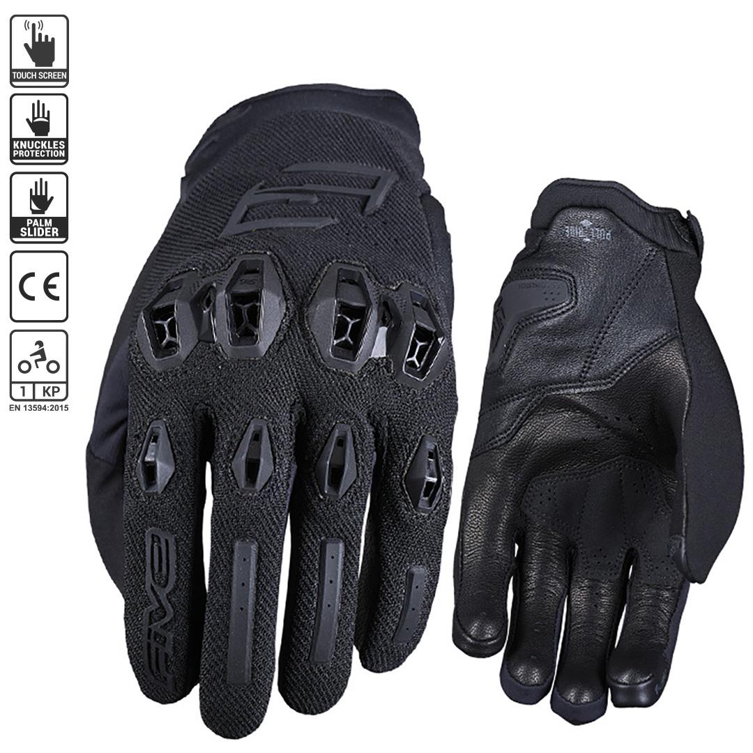 Five Stunt Evo 2 Road Glove Black - Image 3