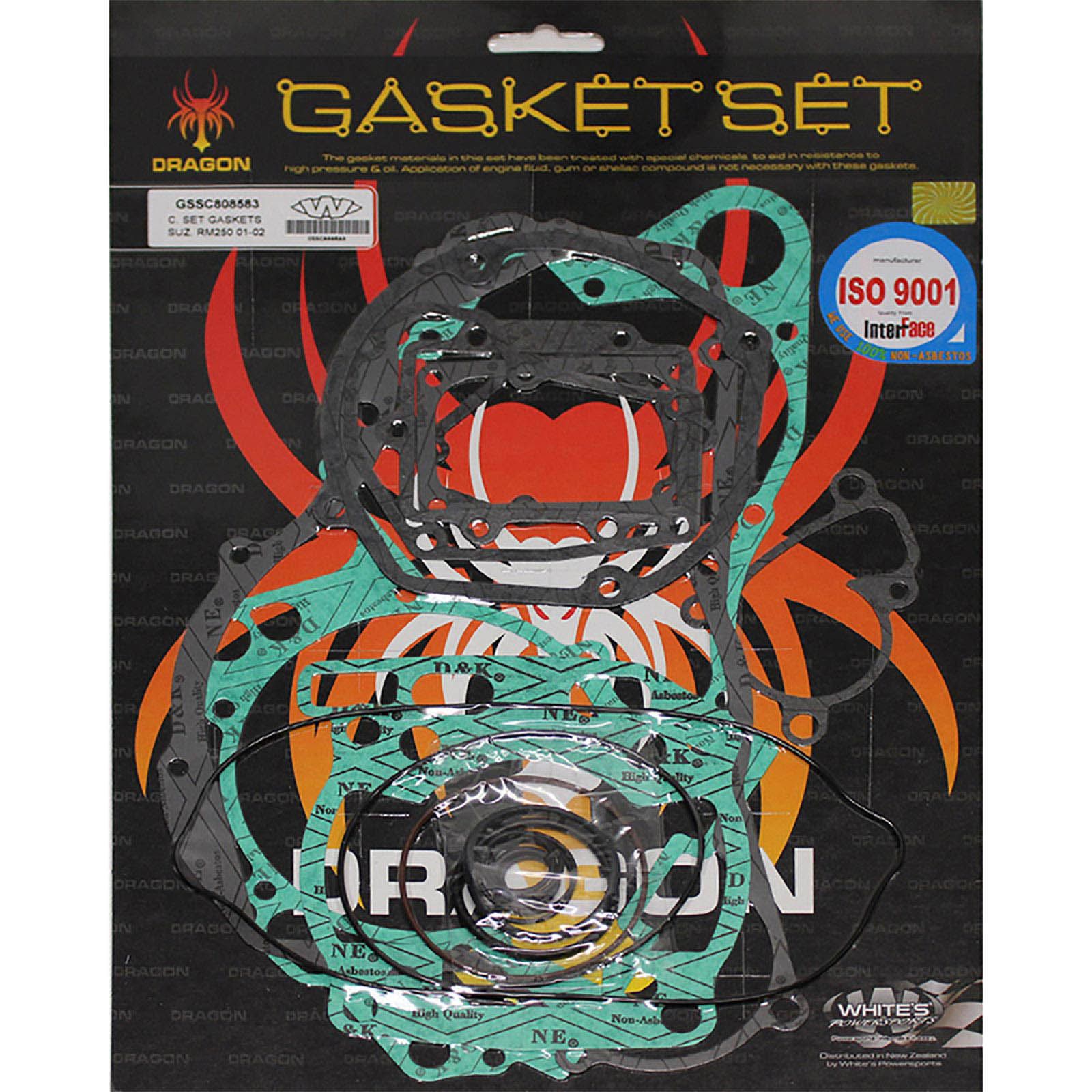 WHITES GASKET SET COMPLETE SUZ RM250 01-02 - Image 1