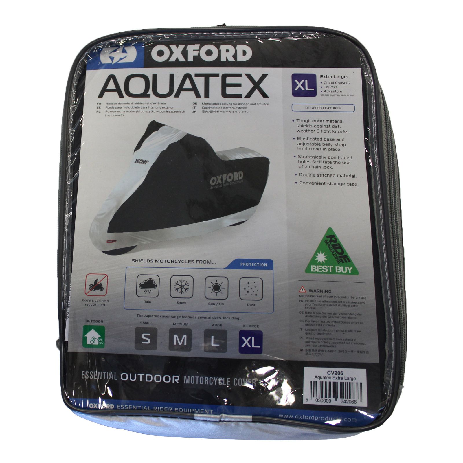 Bike Cover Oxford Aquatex Nylon XL - Image 2