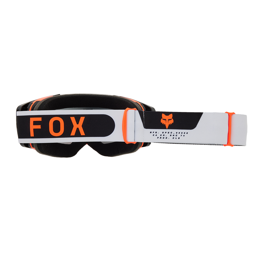 Fox Vue Magnetic Motocross Goggles Smoke Flo Orange
