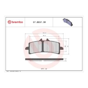 Brembo Brake Pad - Sintered Xtra - Image 3