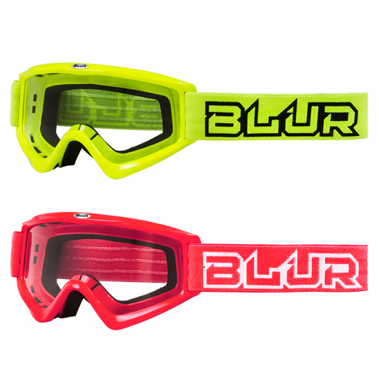 Blur B-Zero Motocross Goggle Neon-Yellow