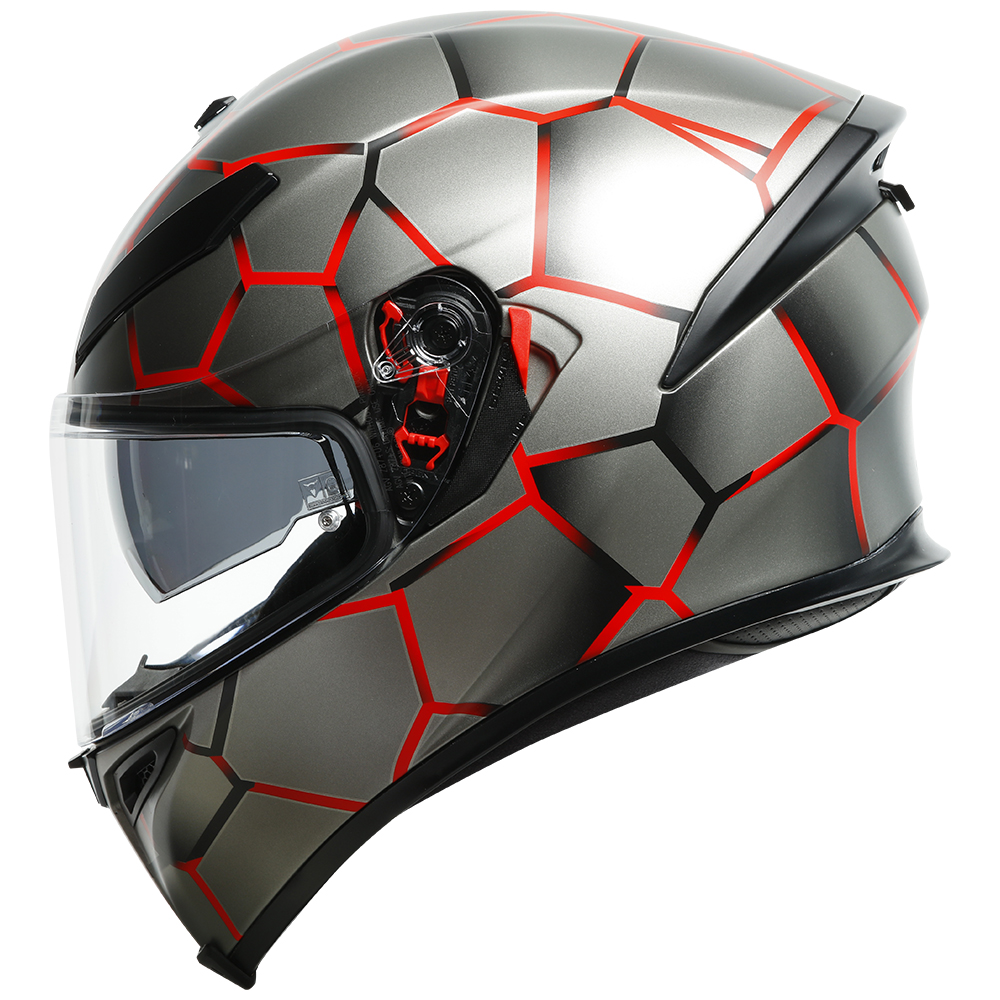 AGV K5 S Road Helmet Vulcanum Red