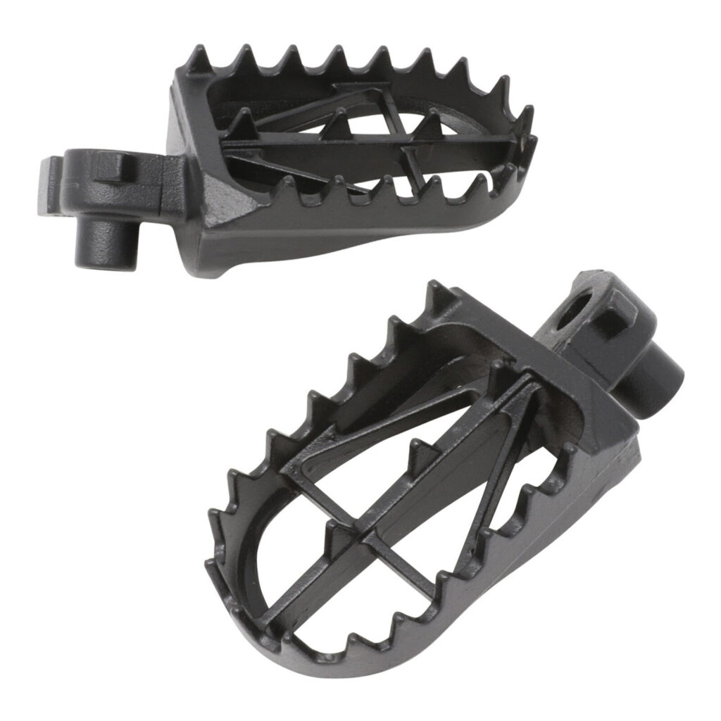 Zeta Wide Foot Pegs CrMo Mid KX65 / 80 / 85 / 100 / KLX140