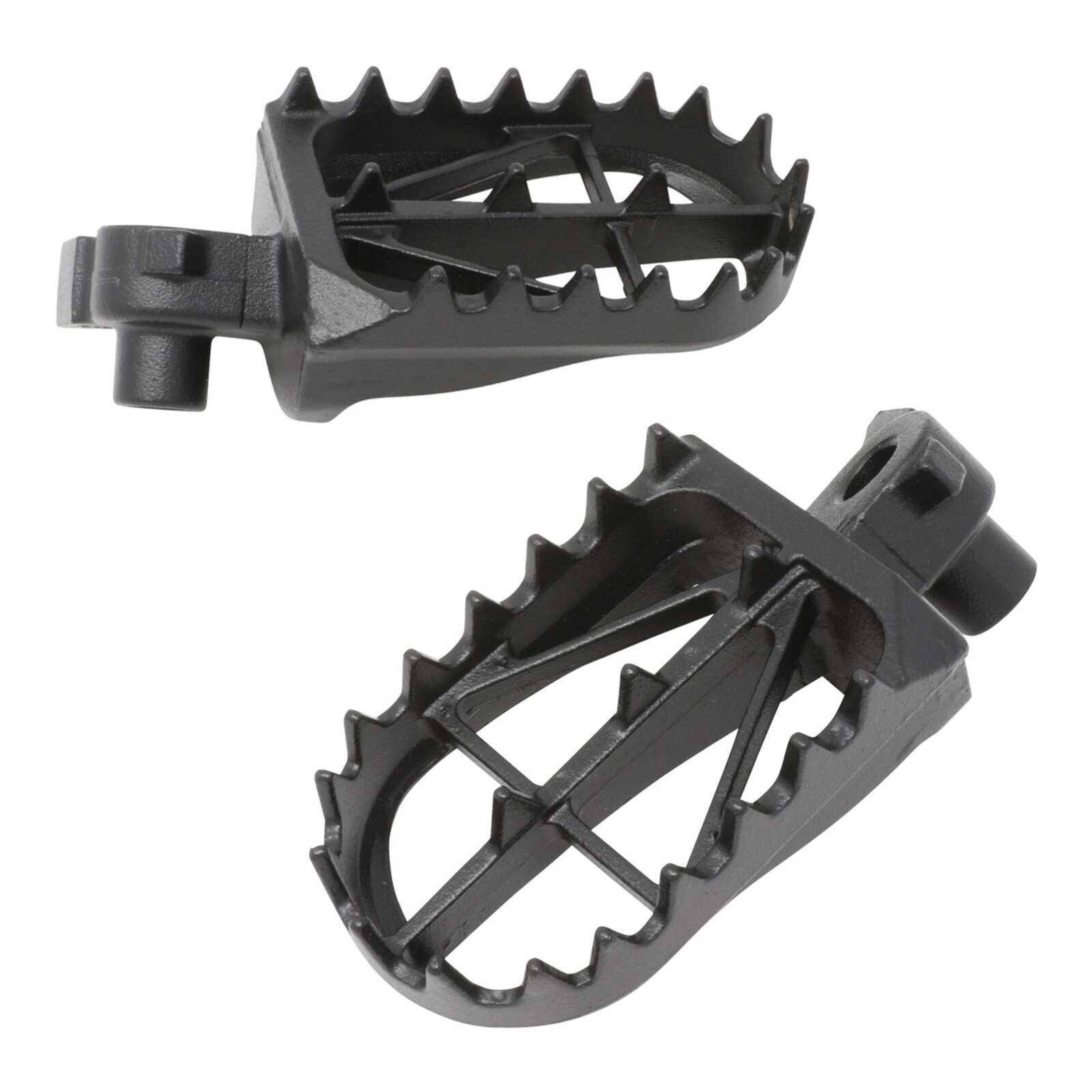 Zeta Wide Foot Pegs CrMo Mid KX65 / 80 / 85 / 100 / KLX140 - Image 2