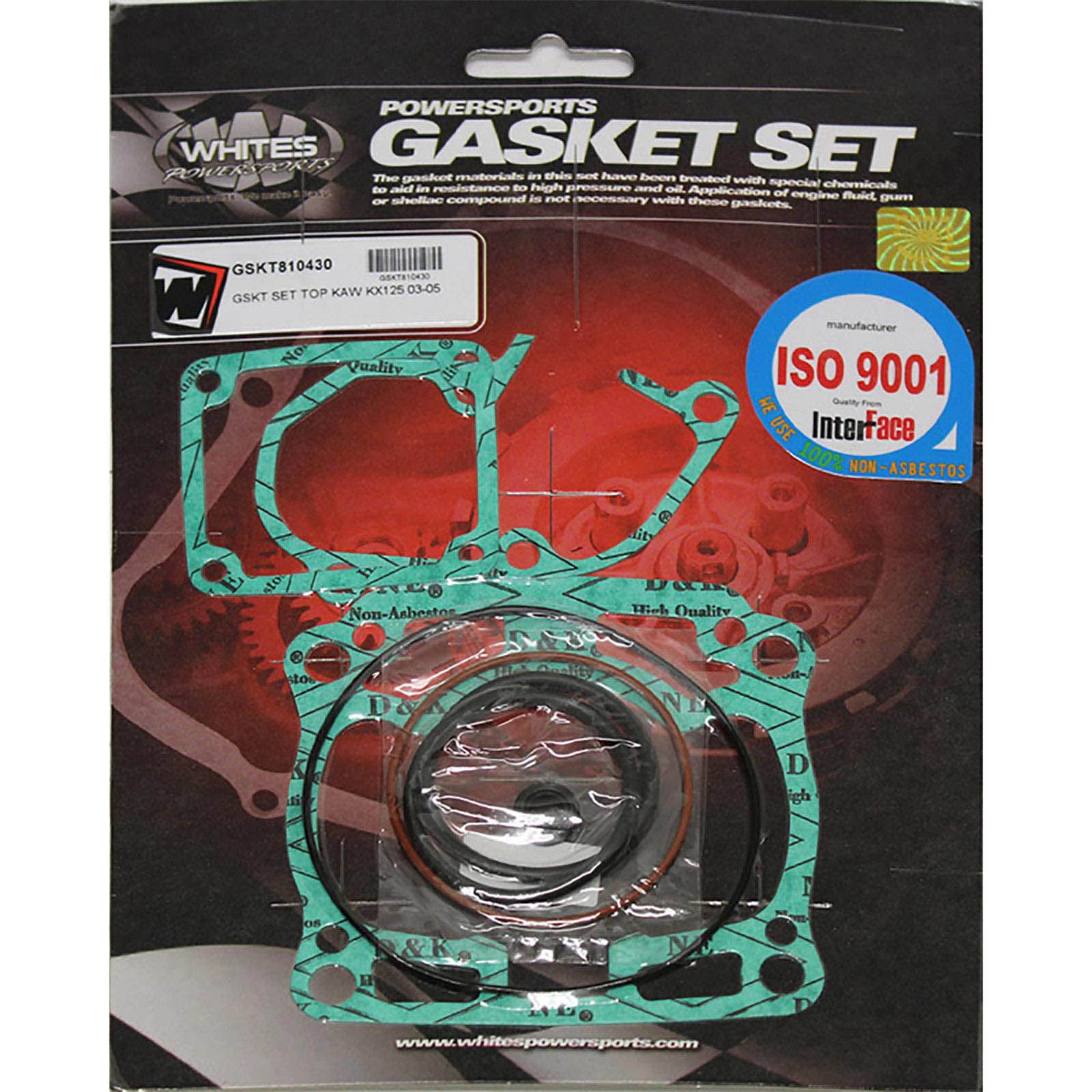 WHITES GASKET SET TOP KAW KX125 03-05 - Image 1