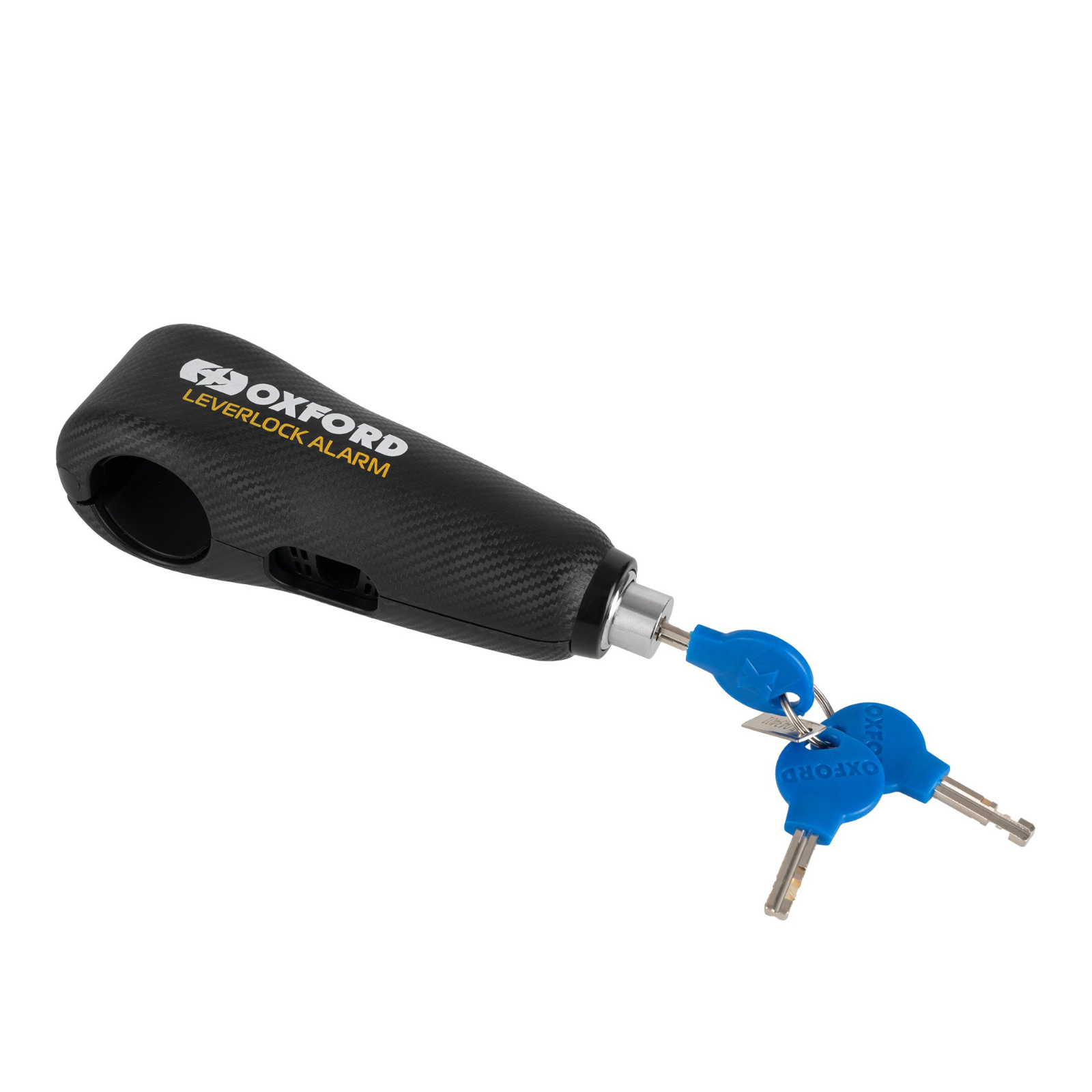 OXFORD LEVER LOCK SECURITY ALARM BLK - Image 8
