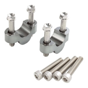 Zeta Bar Rise Spacer Height 14mm, 22.2mm Bar - Ti-Colour - Image 2