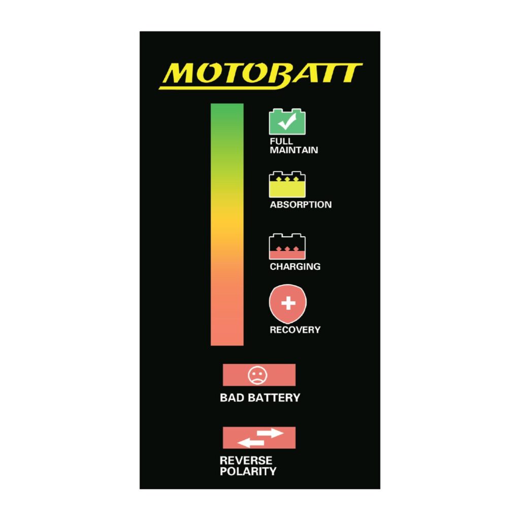 Motobat Charger Water Boy 6/12v 1.0A