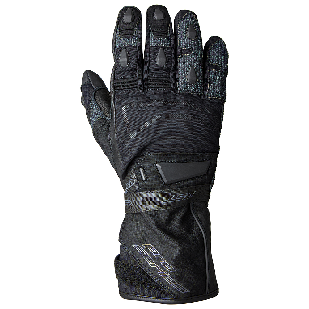 RST Ranger CE WP Textile Adventure Gloves Black