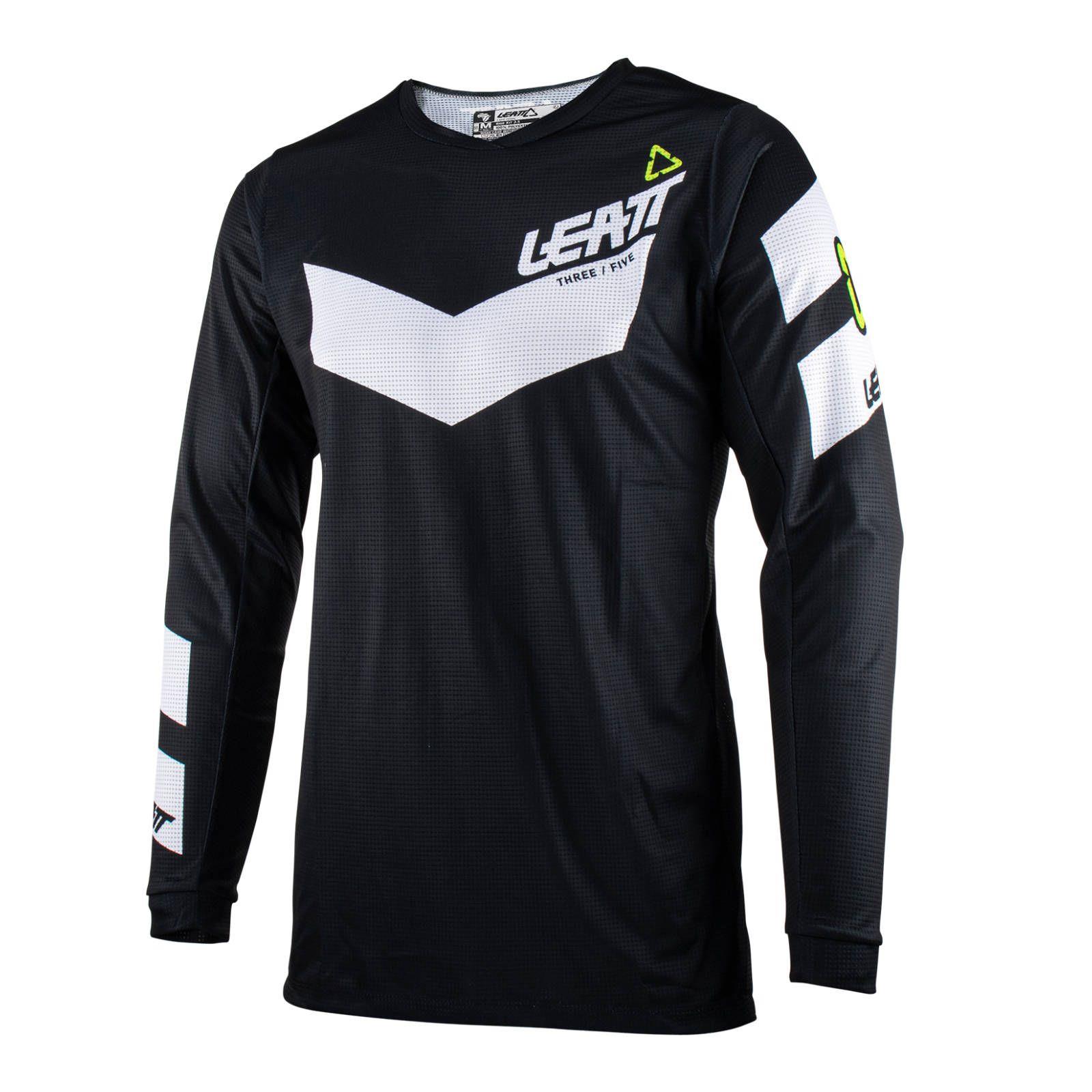 Leatt 3.5 Motocross Jersey Black - Image 1