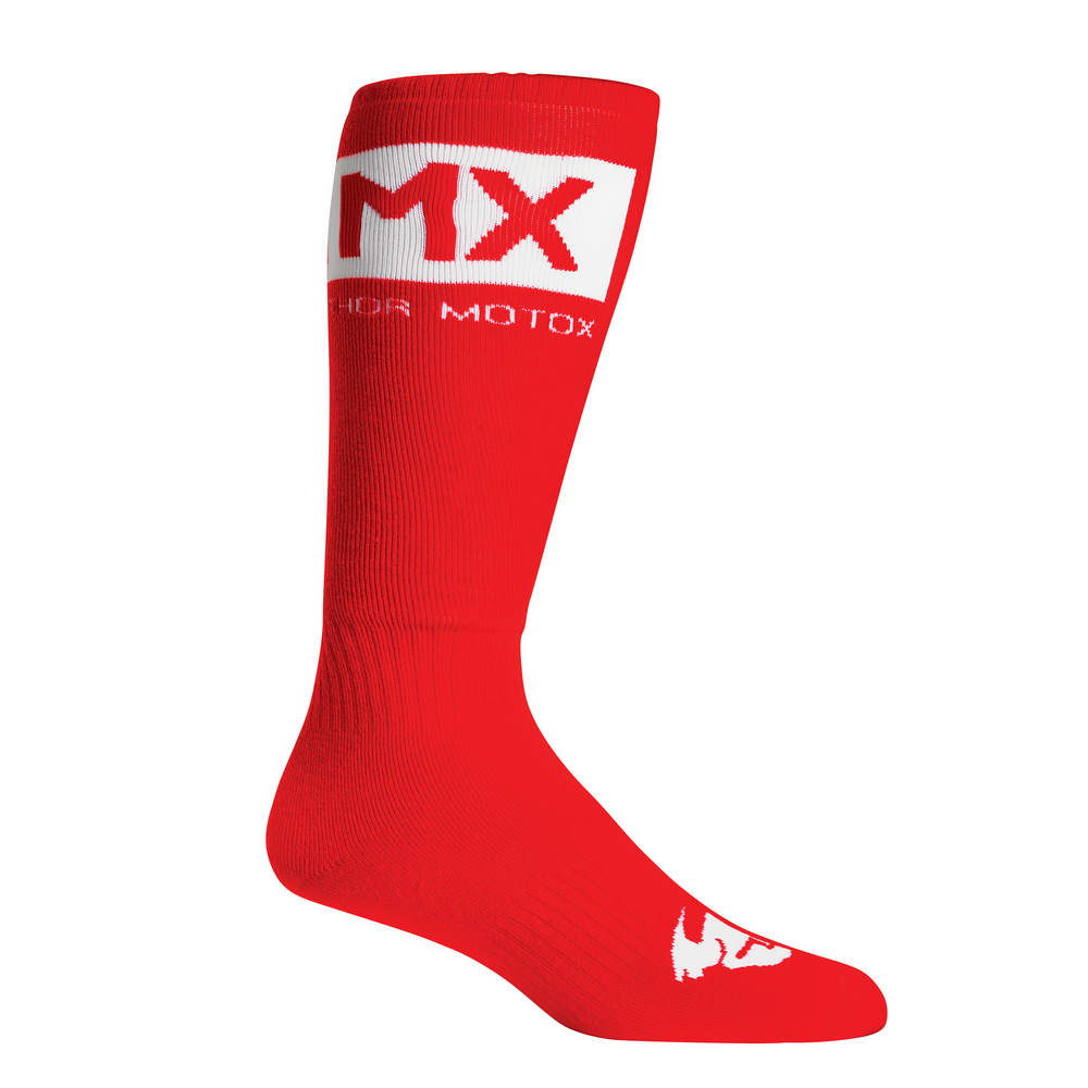 Thor MX Sock (22) Red/White