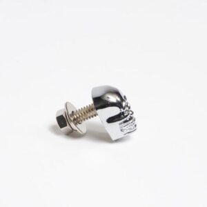 SKULL BOLT SIL SML AA38 - Image 2
