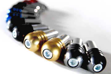 RENTHAL BAR END PLUGS SET BLCK