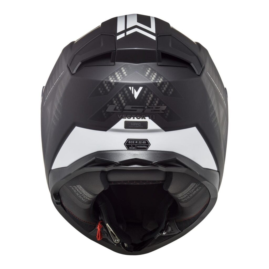 LS2 FF811 Vector II Splitter Road Helmet Matte Black / White