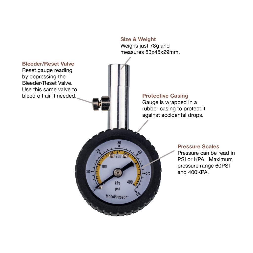 ROCKY CREEK MOTOPRESSOR DIA TYRE GAUGE