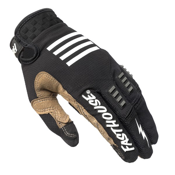 Fasthouse Off-Road Sand Cat Motocross Gloves Black/Black