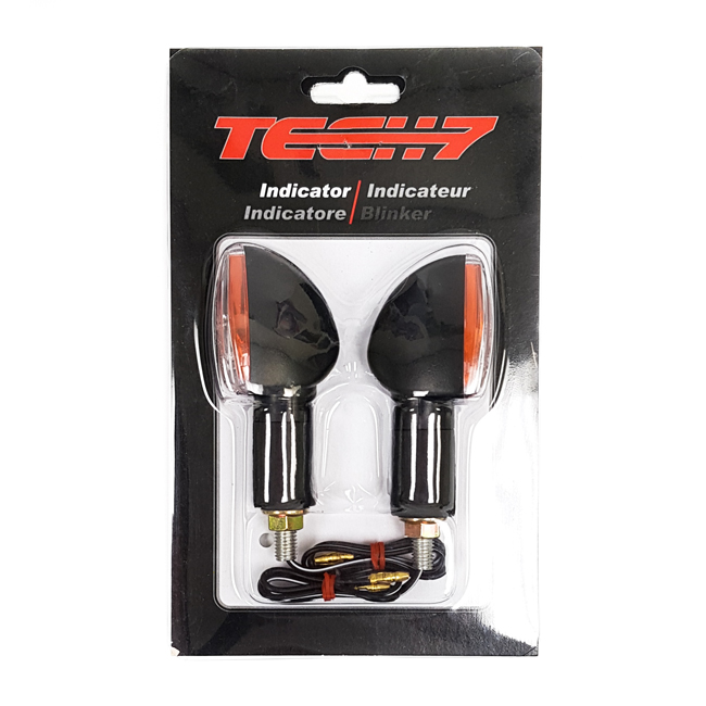 Mini Arrow indicators long 87MM clear lens E-mark
