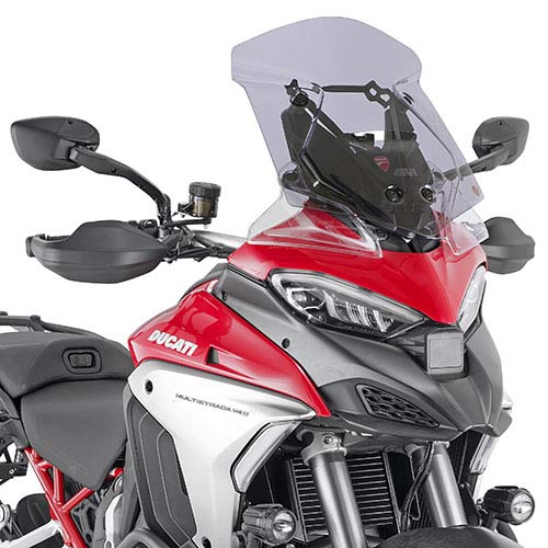 Givi Screen Smoked 45.5x38cm 3.5cm Taller Ducati Mulstrada v4 '21