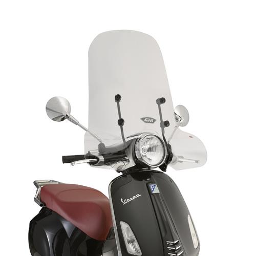 GIVI SCREEN PIAGGIO PRIMAVERA 50-150 '14-> 50x69cm (NEEDS A5608A)
