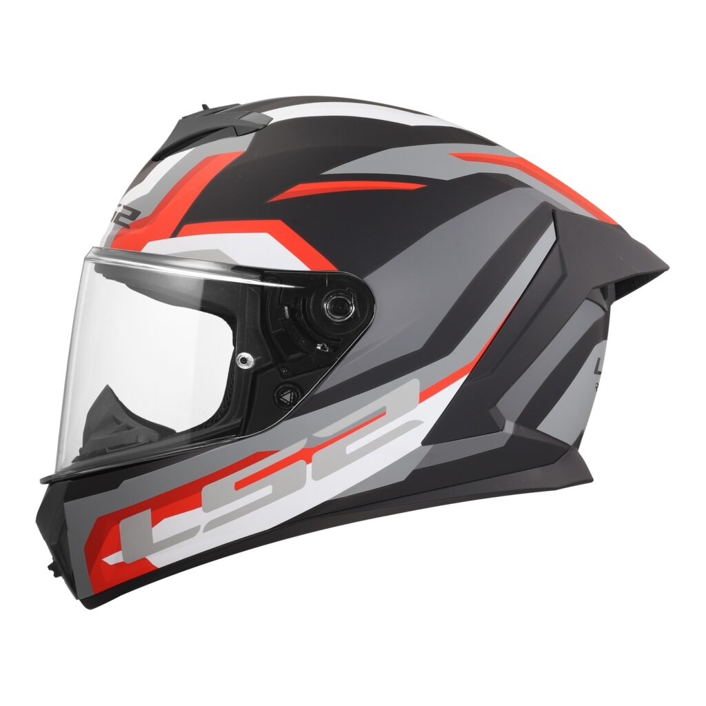 LS2 FF820 Rapid III Hyper Road Helmet Black/Red