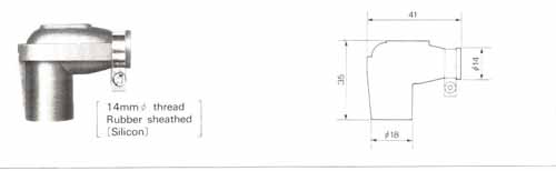 NGK plug Cap TB05EMA black    8636                         [AC]