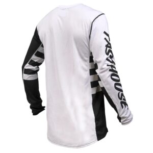 Fasthouse Grindhouse Factor Motocross Jersey Black/White - Image 2