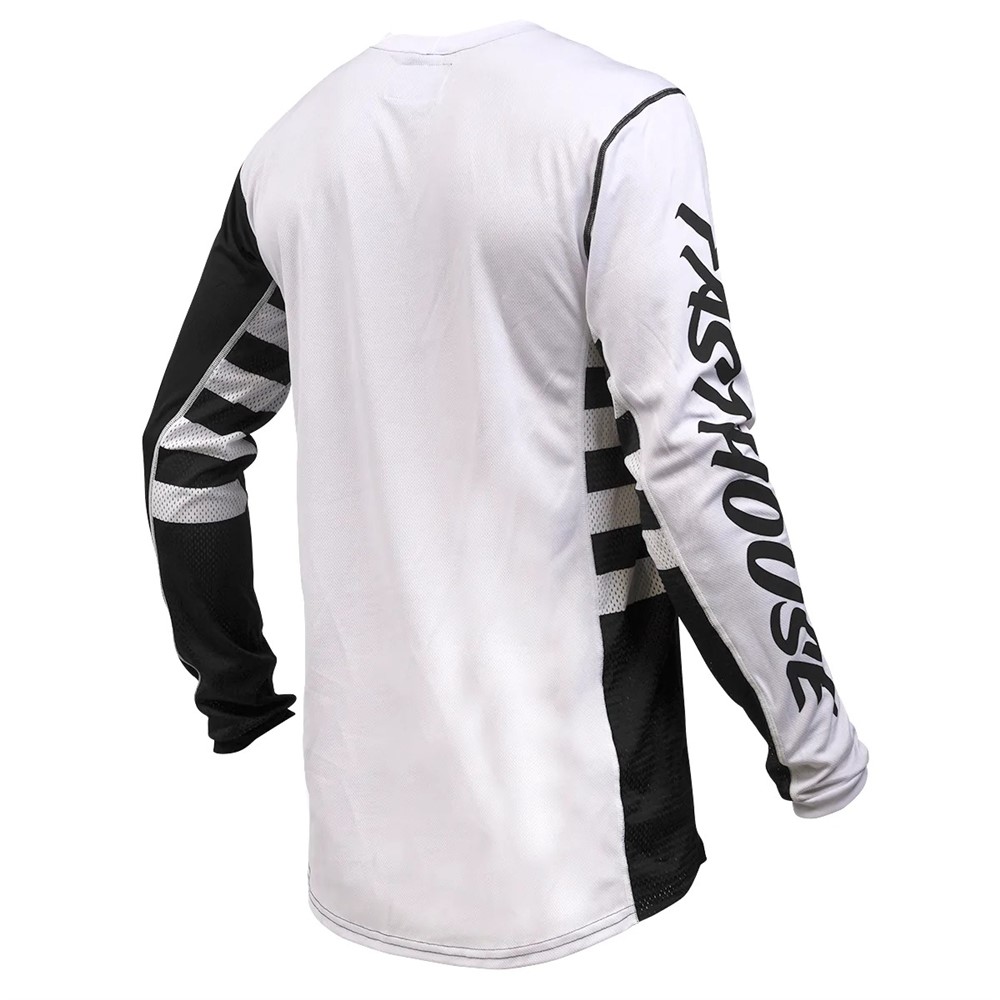 Fasthouse Grindhouse Factor Motocross Jersey Black/White