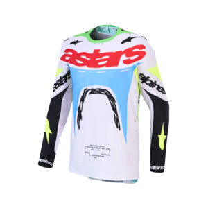 Supertech Dyna Jersey Light Lilac/Green Fluoro/Black XXL - Image 1