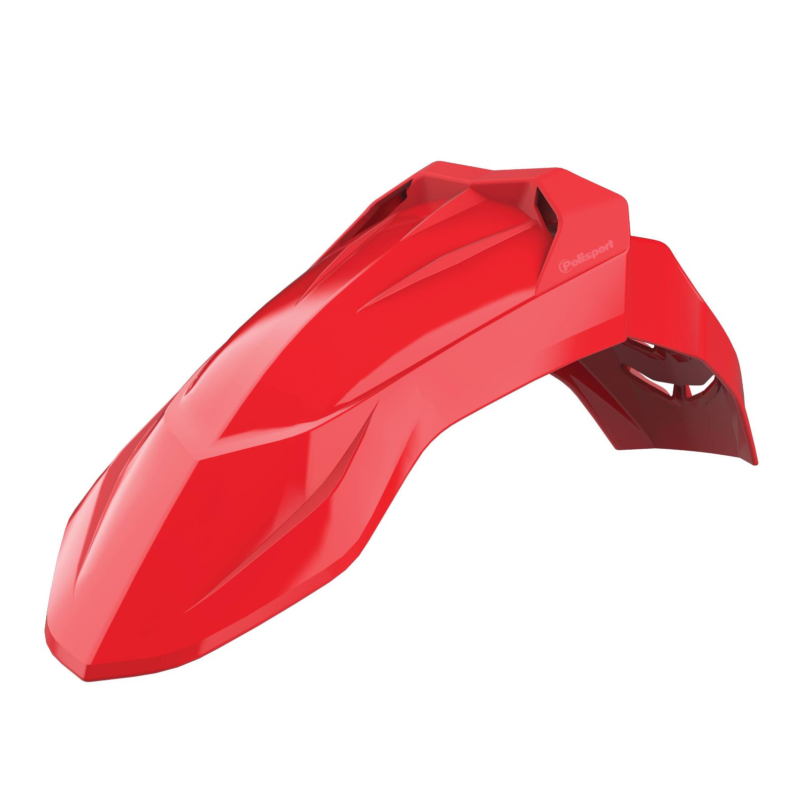 POLISPORT SM FENDER NOT DRILLED RED - Image 1