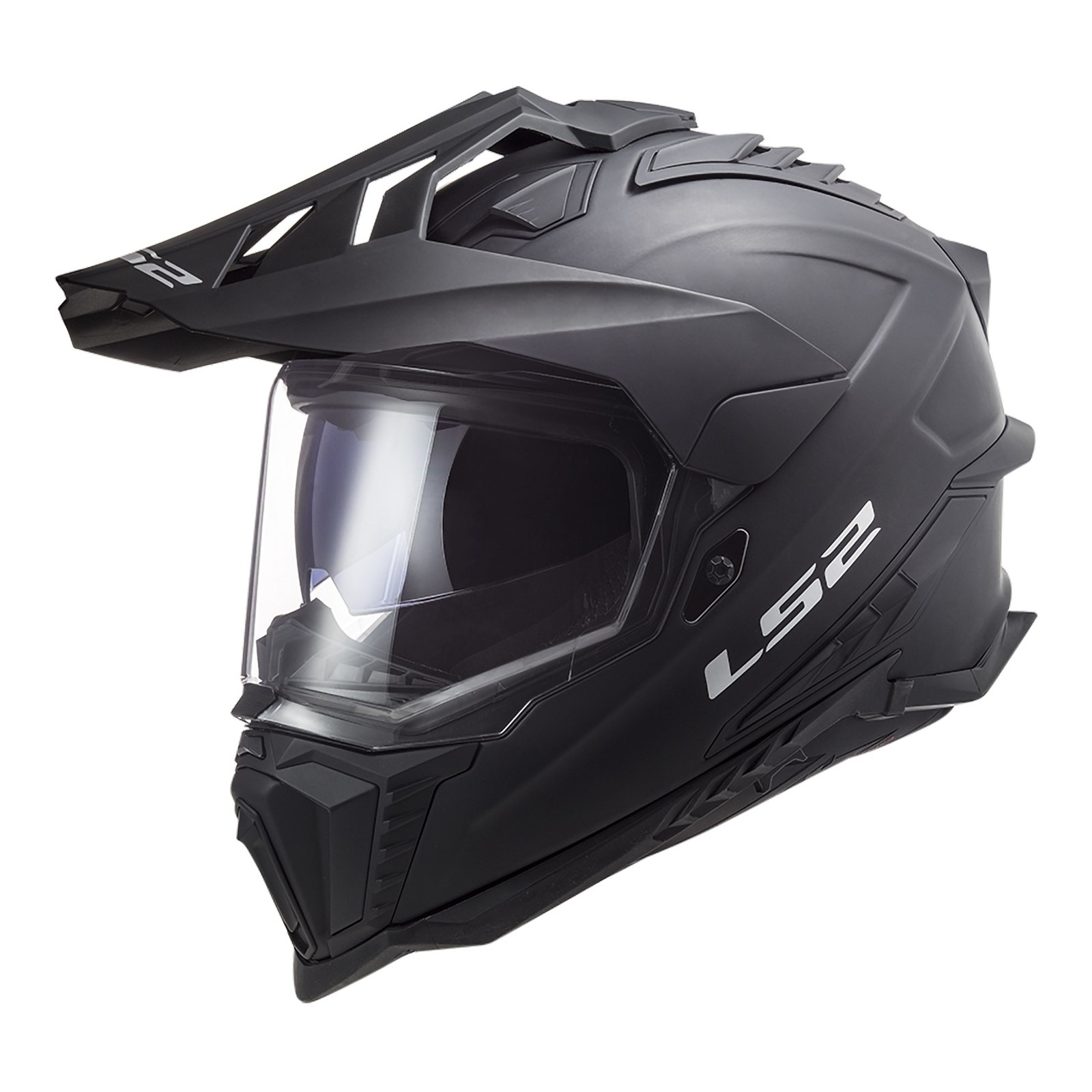 LS2 MX701 Explorer Adventure Helmet Matte Black - Image 1