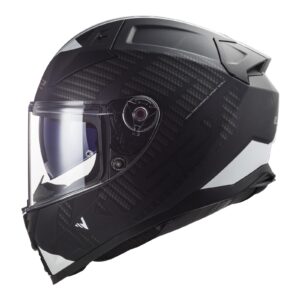LS2 FF811 Vector II Splitter Road Helmet Matte Black / White - Image 8