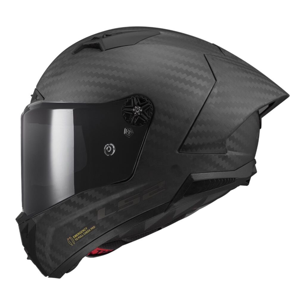 LS2 FF805 Thunder Carbon GP Pro FIM Road Helmet Matte Black
