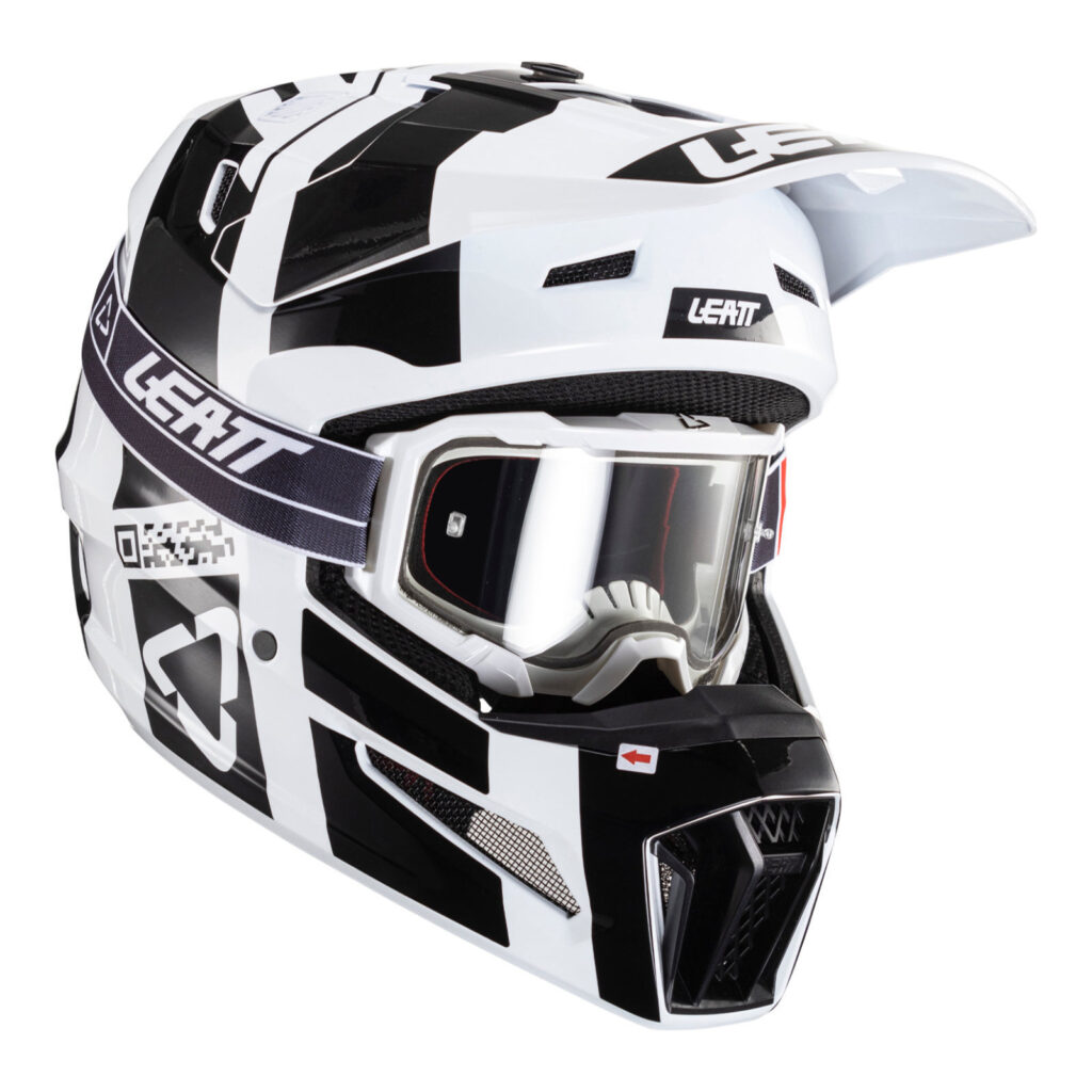 Leatt Moto Helmet Kit 3.5 Black/White