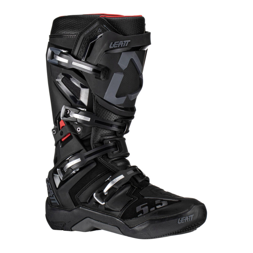 Leatt 5.5 Flexlock Motocross Boots - Black