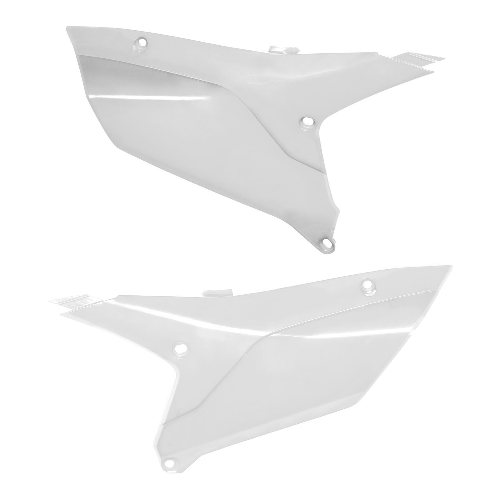 Polisport Side Panels Yamaha YZ250F '24- / YZ450F '23- - White - Image 1