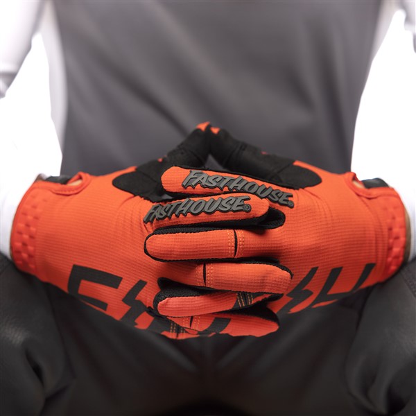 Fasthouse Elrod Nocturne MTB Gloves Red