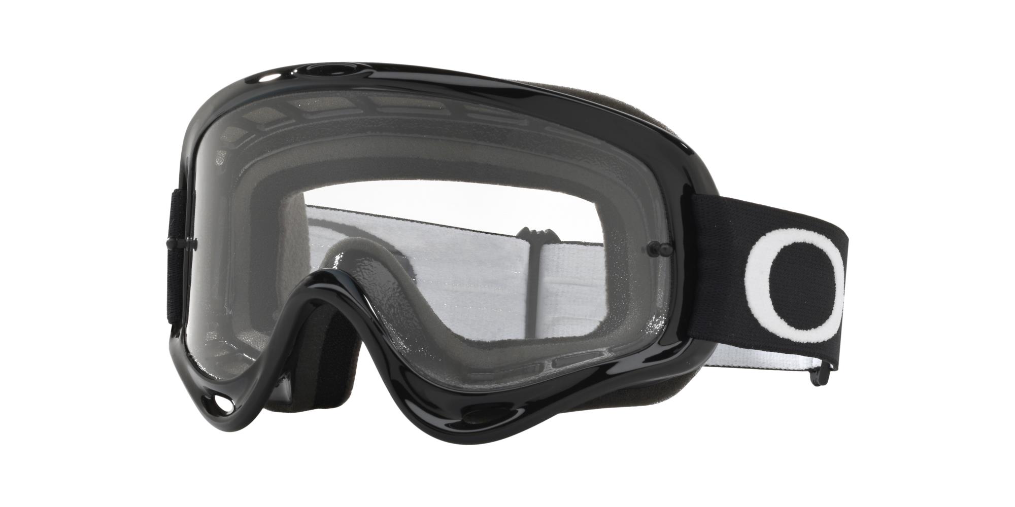 Oakley O-Frame XS Motocross Goggles Youth Jet Black - Image 1