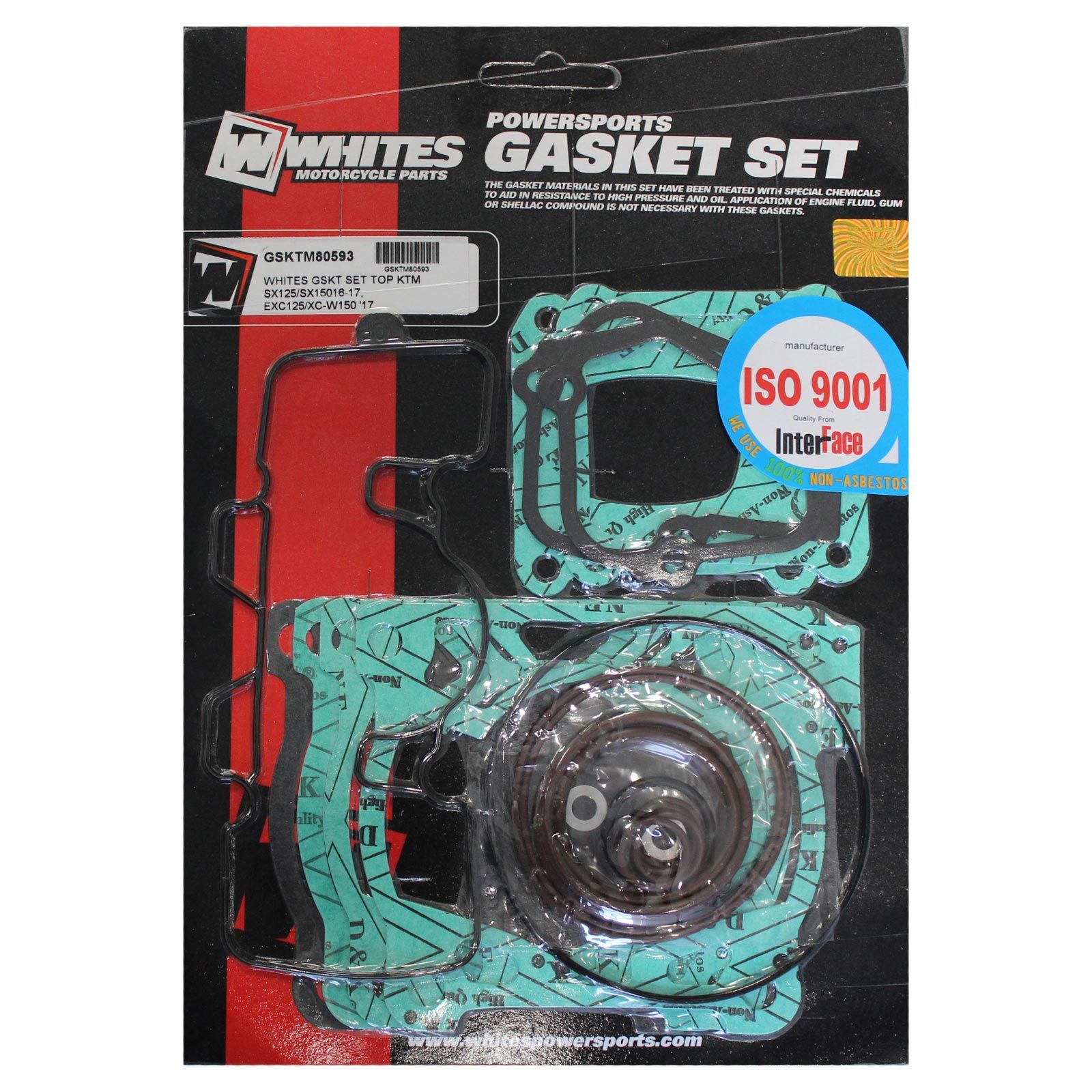 WHITES GSKT SET TOP KTM SX125/SX15016-17, EXC125/XC-W150 '17 - Image 1