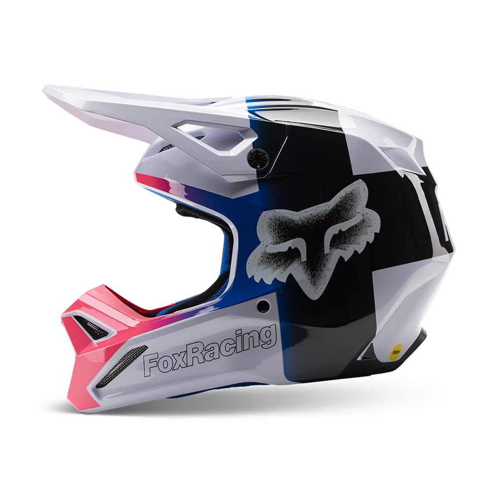 Fox V1 Horyzn MIPS ECE Motocross Helmet Black/White